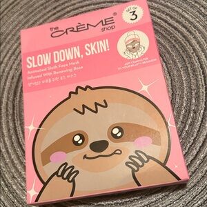 2/$10 The crème shop face mask set of 3 🆕